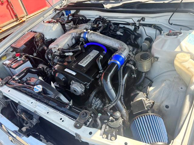 RB20DET turbo engine.