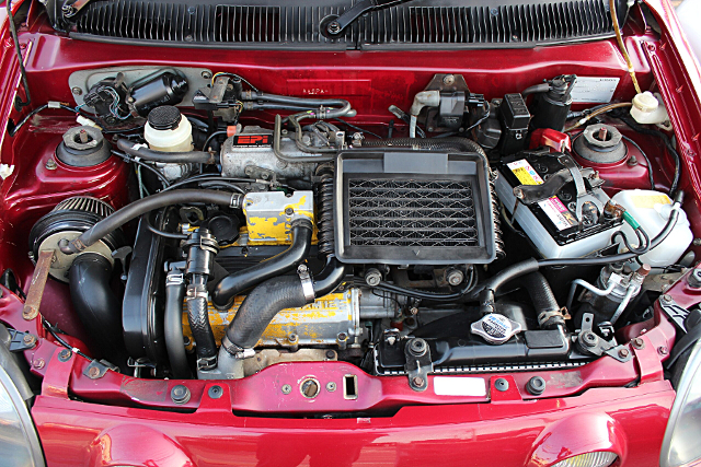 F6A TWINCAM TURBO ENGINE .