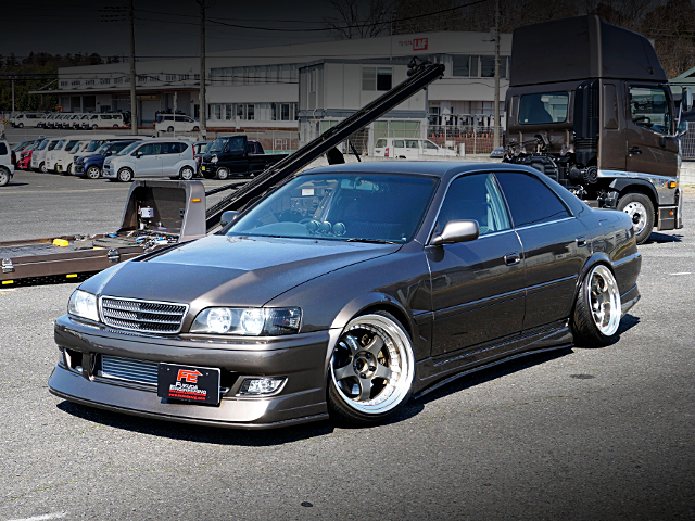Front exterior of JZX100 CHASER TOURER-V.