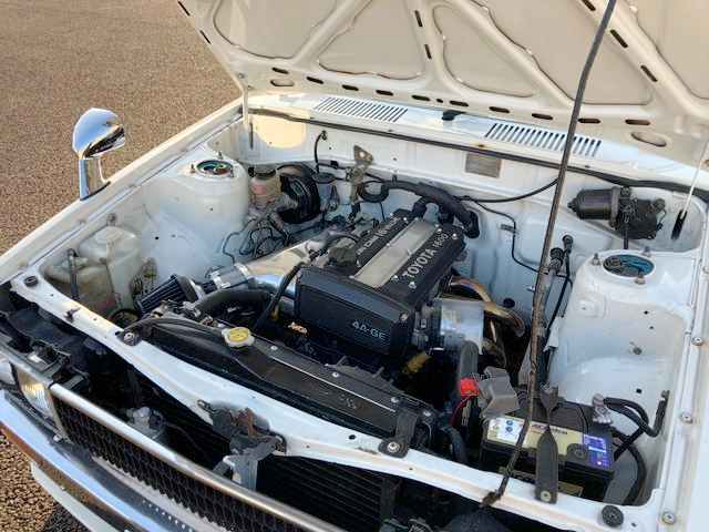 4AGE engine installed 4th Gen E70 COROLLA 4-DOOR 1500 SE.