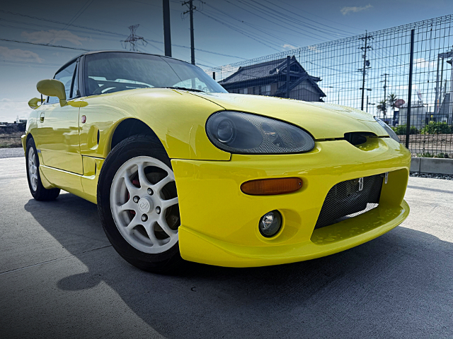 Front exterior of EA11R SUZUKI CAPPUCCINO.