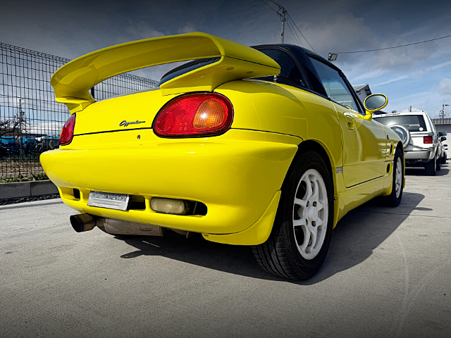 Rear exterior of EA11R SUZUKI CAPPUCCINO.