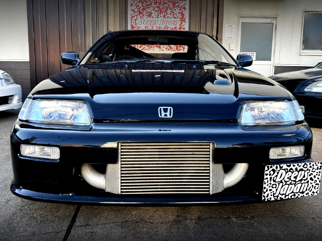 Front mount intercooler of EF7 HONDA CR-X Si.