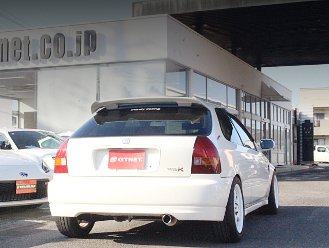 Rear exterior of EK9 HONDA CIVIC TYPE-R.