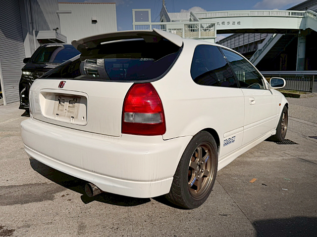 Rear exterior of EK9 HONDA CIVIC TYPE-R.