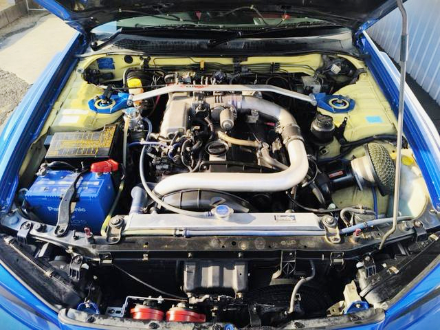 RB25DET turbo engine.