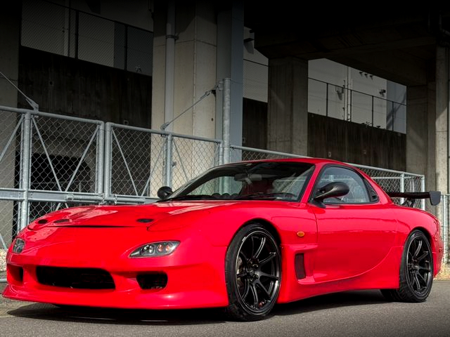 Front exterior of FD3S MAZDA RX-7 TYPE-RB.