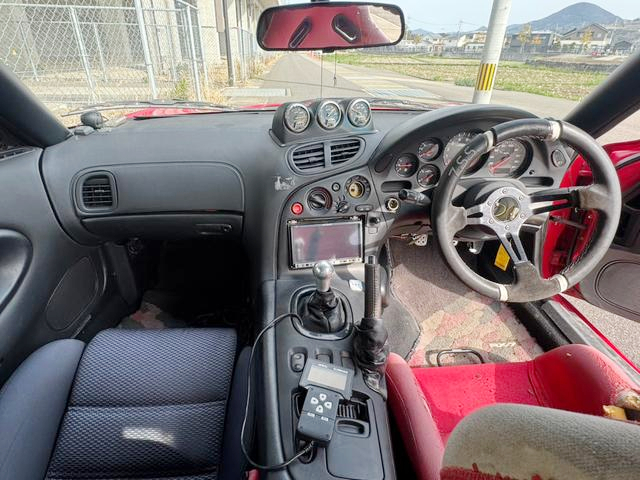 Dashboard of FD3S MAZDA RX-7 TYPE-RB.