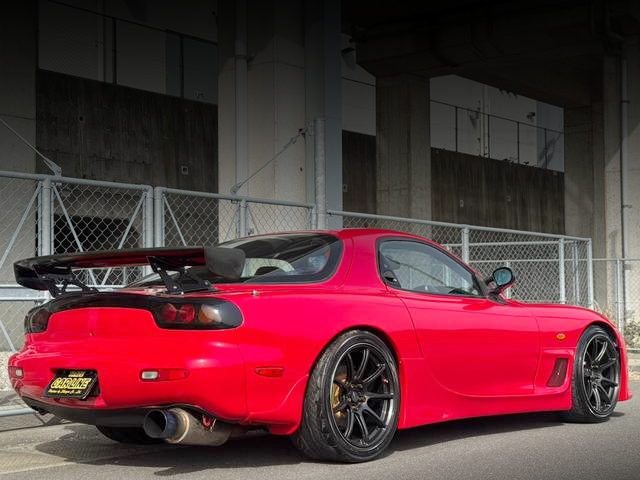 Rear exterior of FD3S MAZDA RX-7 TYPE-RB.