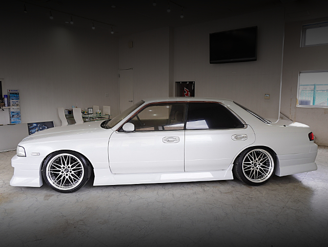 Side exterior of GC34 LAUREL.