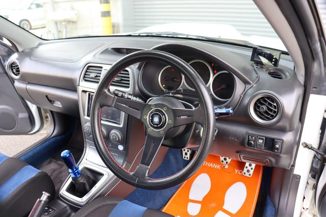 Dashboard of WIDEBODY GDB IMPREZA WRX STI.