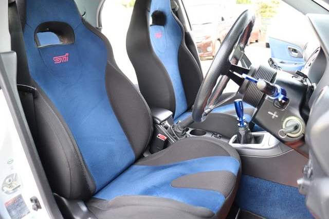 Seats of WIDEBODY GDB IMPREZA WRX STI.