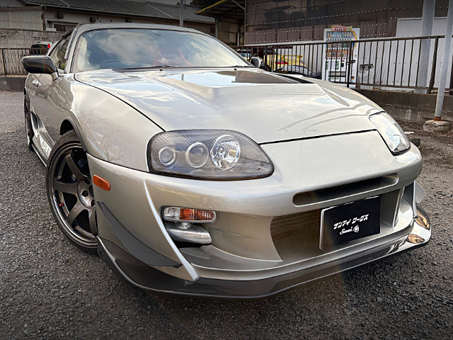 Front exterior of JZA80 SUPRA RZ.