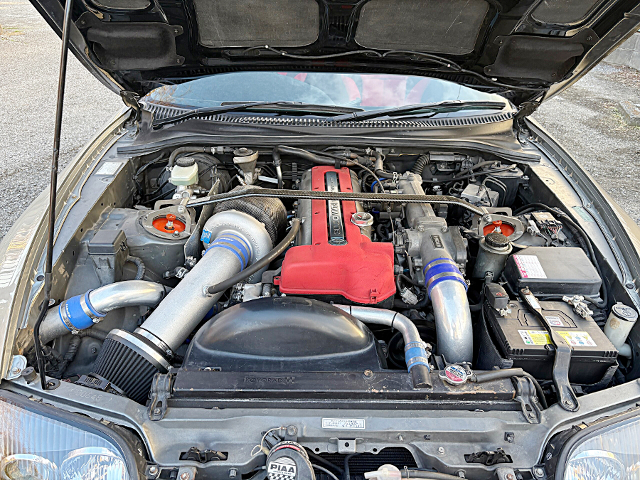 2JZ-GTE With T78-29D SINGLE TURBO.