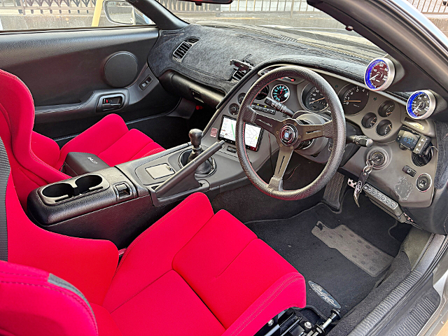 Interior of JZA80 SUPRA RZ.