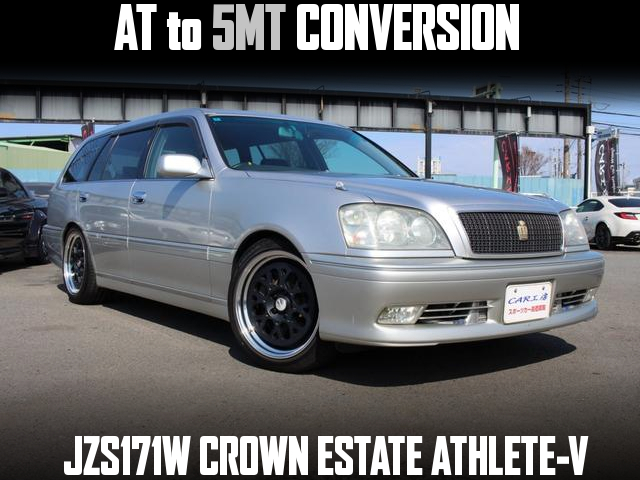 JZS171W CROWN ESTATE ATHLETE-V With 5MT CONVERSION.