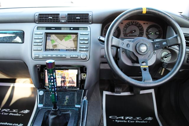 Dashboard and Shift knob of JZS171W CROWN ESTATE ATHLETE-V.