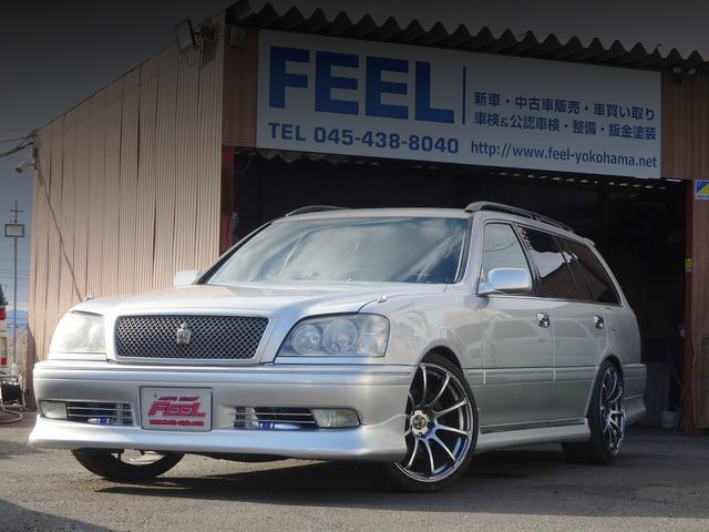 Front exterior of JZS171W CROWN ESTATE ATHLETE-V.