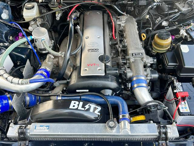 VVTi 1JZ-GTE turbo engine.