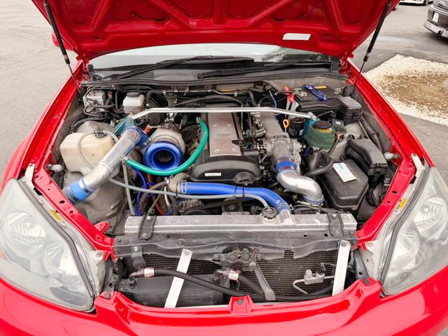 VVT-i 1JZ-GTE turbo engine With MASTER POWER T66 Turbocharger.