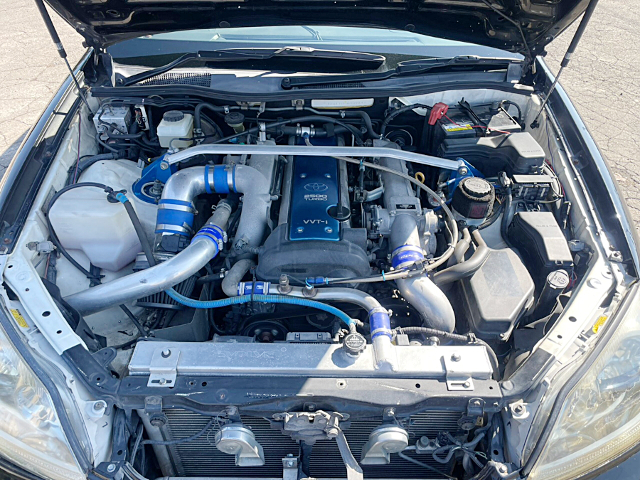 1JZ-GTE+HKS GT2835PRO TURBO.