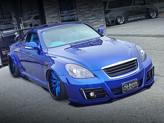 Front exterior of WIDEBODY LEXUS SC430.