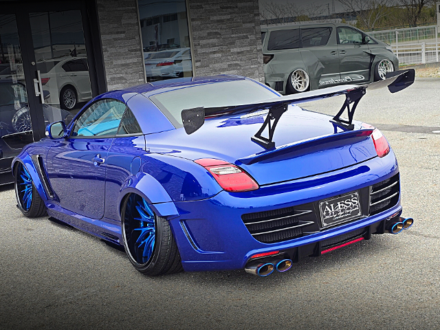 Rear exterior of WIDEBODY LEXUS SC430.