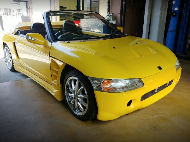 Front exterior of PP1 HONDA BEAT.