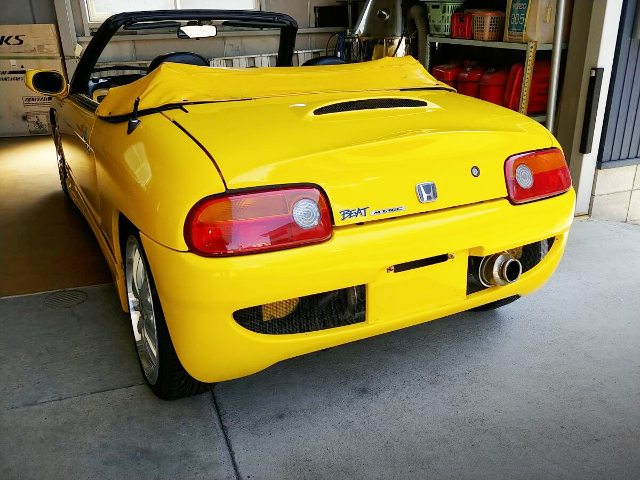 Rear exterior of PP1 HONDA BEAT.