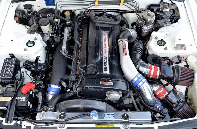 RB26 2.7L stroker and GT-SS TWIN TURBO.