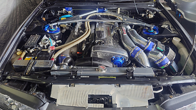 RB26DETT With HKS Twin Turbo.