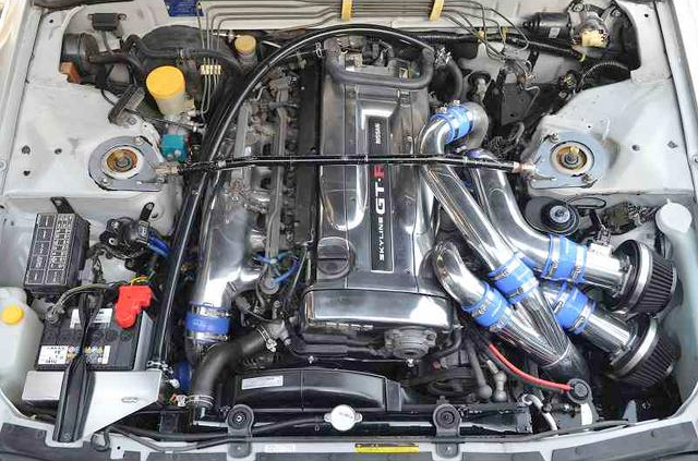 RB26 With GT2530 TWIN TURBO.