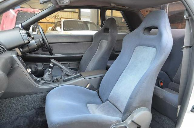 interior seats of R32 SKYLINE GT-R.