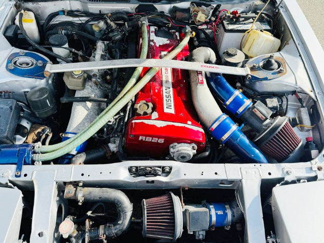 RB26 TWIN TURBO ENGINE.