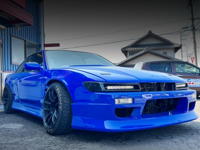 Front exterior of WIDEBODY S13 SILVIA.