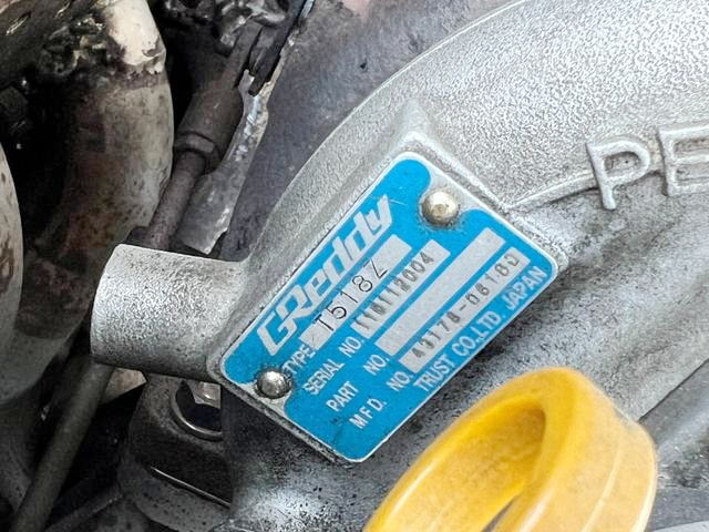 TRUST GREDDY T518Z turbocharger.