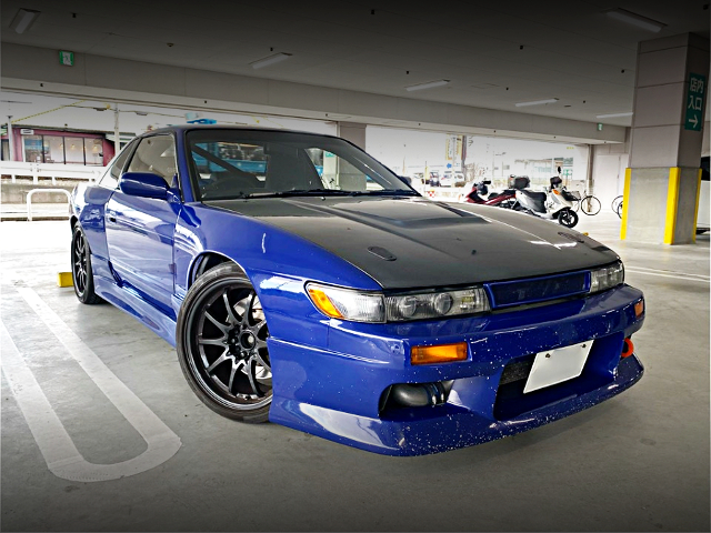 Front exterior of WIDEBODY S13 SILVIA.