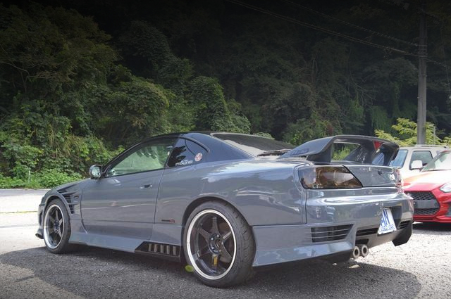 Rear exterior of S15 SILVIA SPEC-R.
