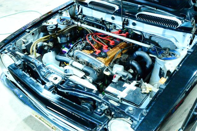 7AG 1760cc ENGINE + Exhaust Manifold.