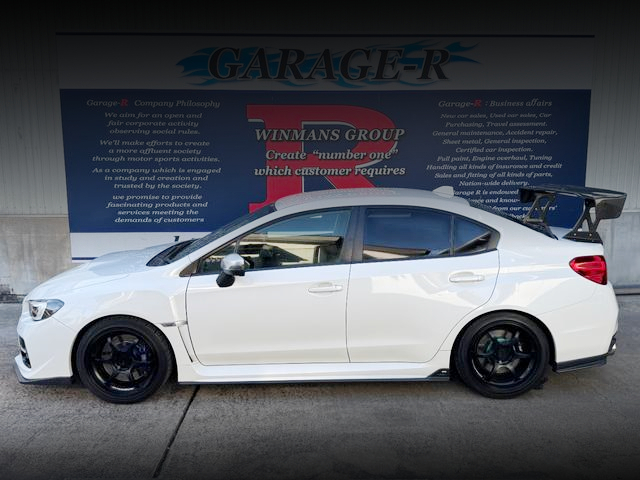 Left-Side exterior of VAB SUBARU WRX STI.