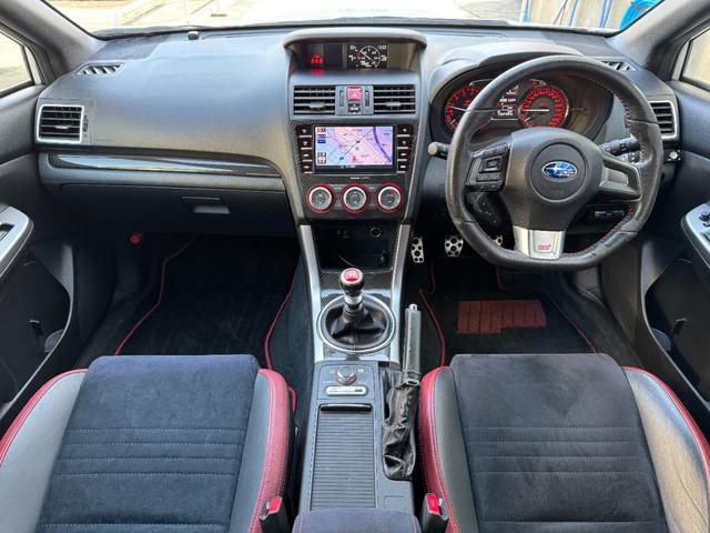 Interior of VAB SUBARU WRX STI.