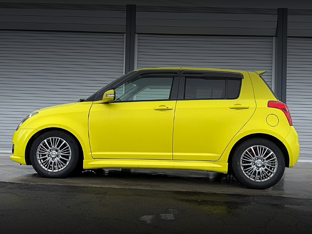 Side exterior of ZC31S SWIFT SPORT V SELECTION.