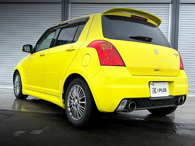 Rear exterior of ZC31S SWIFT SPORT V SELECTION.