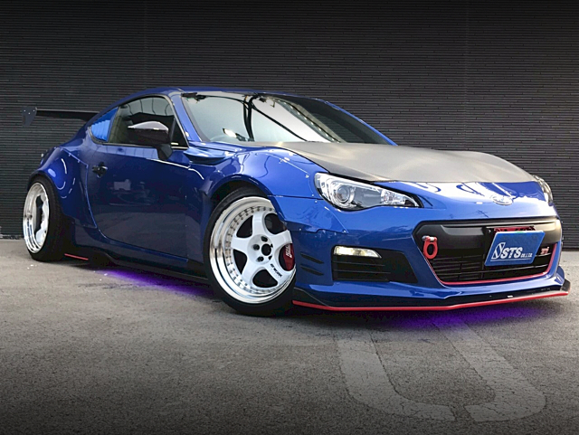 Front exterior of WIDEBODY ZC6 SUBARU BRZ tS.