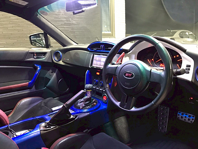 Dashboard of WIDEBODY ZC6 SUBARU BRZ tS.