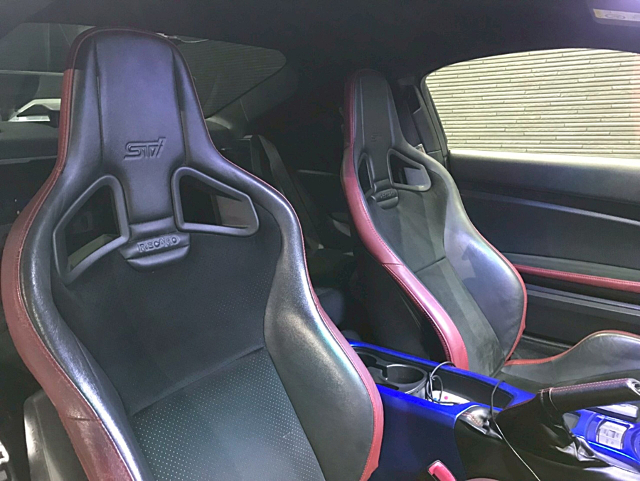 Seats of WIDEBODY ZC6 SUBARU BRZ tS.