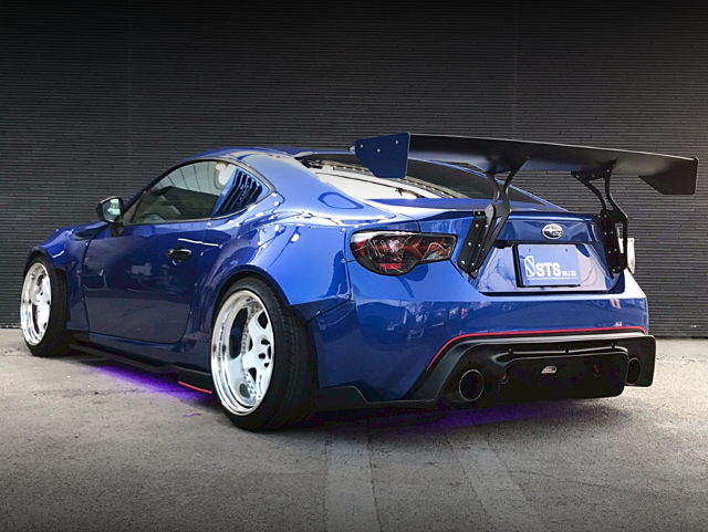 Rear exterior of WIDEBODY ZC6 SUBARU BRZ tS.