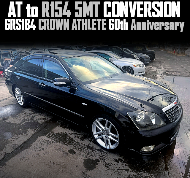 GRS184 CROWN ATHLETE 60th Anniversary With AT to R154 5MT CONVERSION.