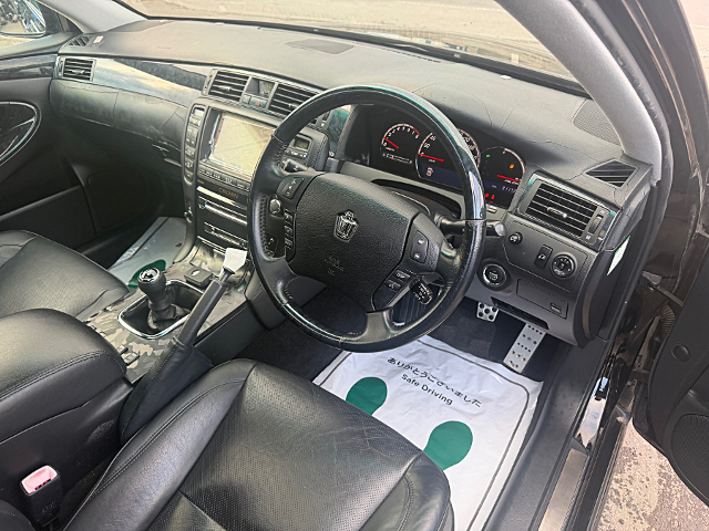 Interior Dashboard of GRS184 CROWN ATHLETE 60th Anniversary.