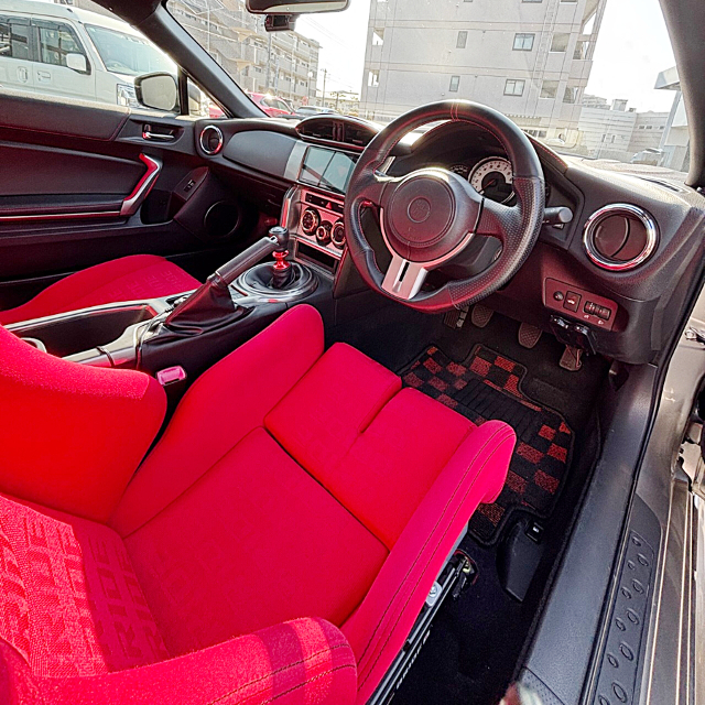 Interior of WIDEBODY ZN6 TOYOTA 86 G.